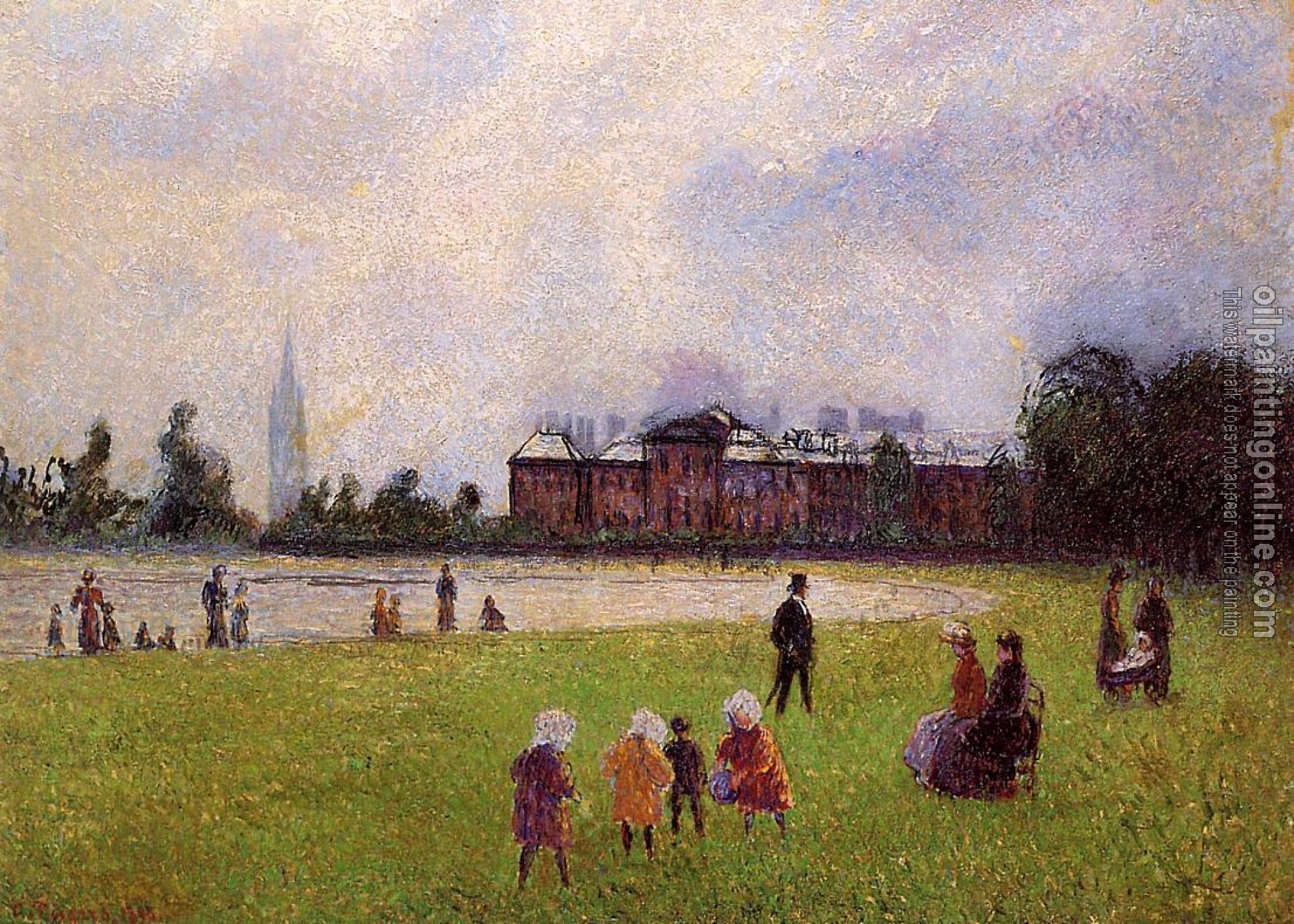 Pissarro, Camille - Kensington Gardens, London